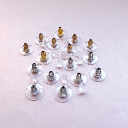 15 Pairs Mixed Earring Backs