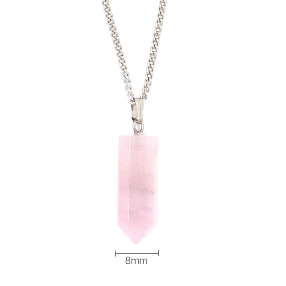 Fashion Natural Stone Pendant Necklace