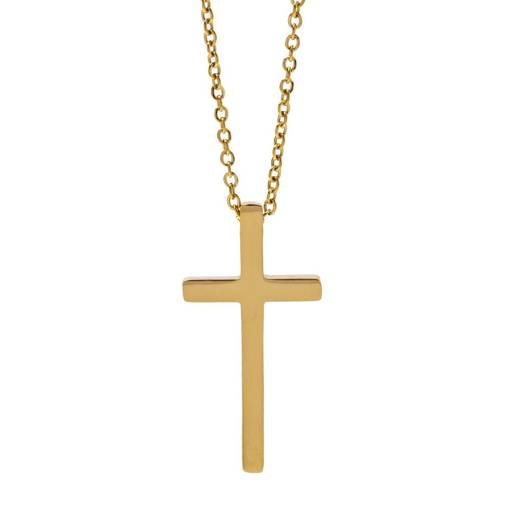 Stainless Steel Cross Necklace