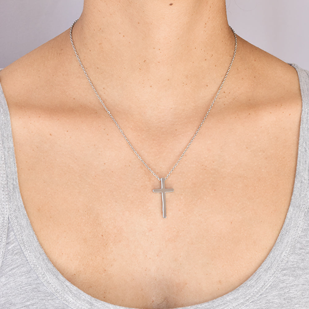 Stainless Steel Cross Necklace