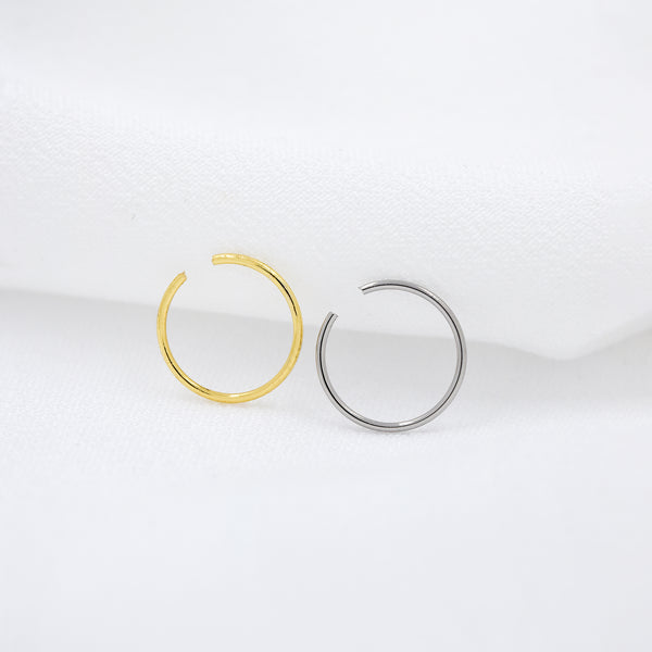 9mm Stainless Steel Classic Nose Ring